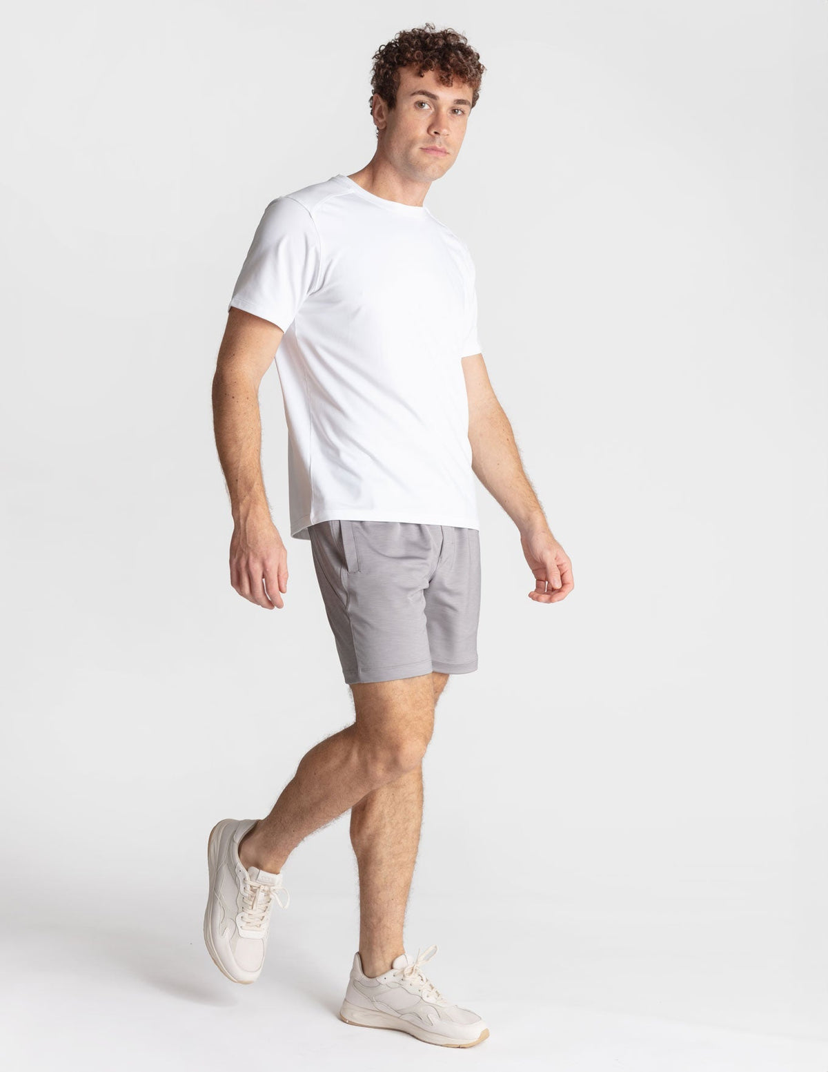 Gym Shorts 2.0 - Gray Heather (The Kung Pow-ers)